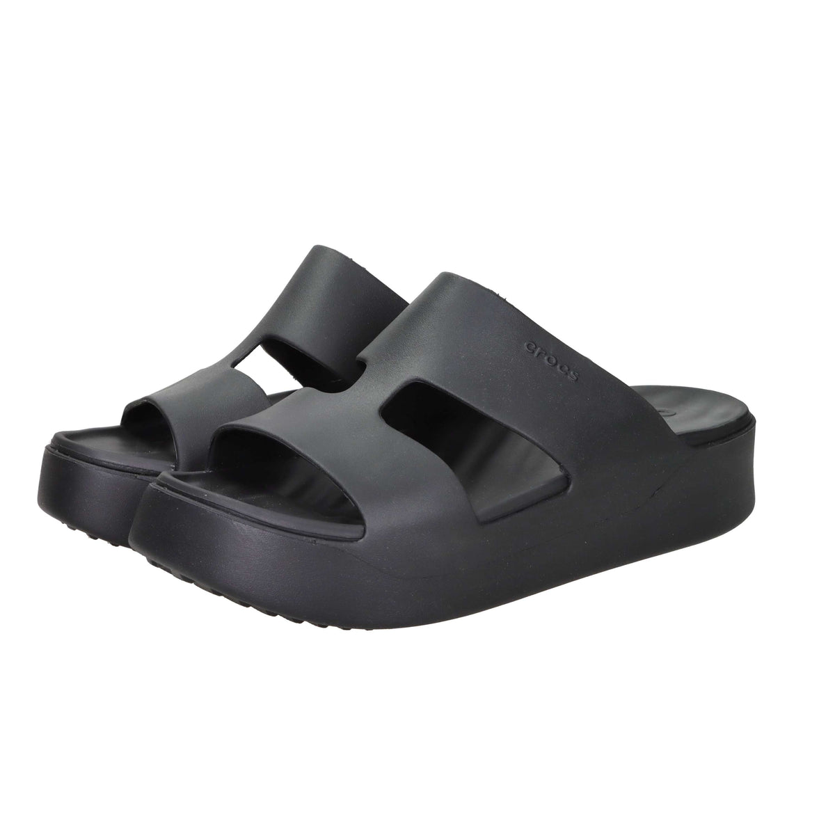 Crocs Women's Wedge Slipper 209409-01 Black