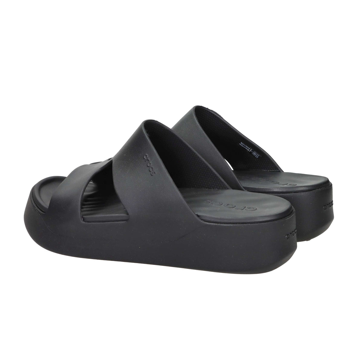 Crocs Women's Wedge Slipper 209409-01 Black