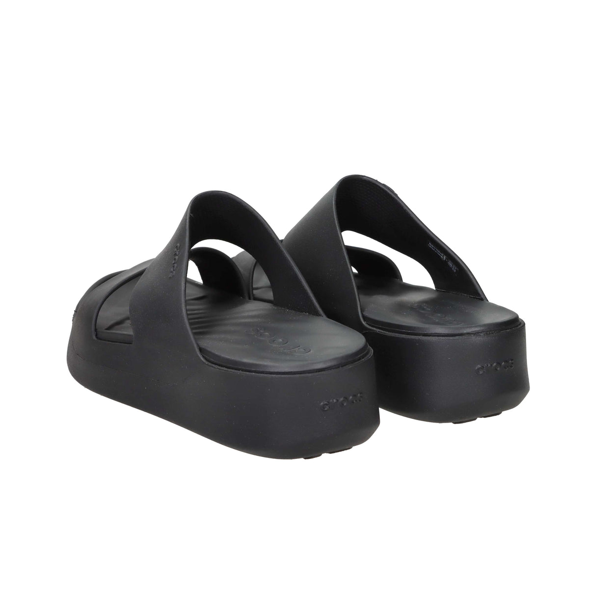 Crocs Women's Wedge Slipper 209409-01 Black