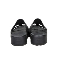Crocs Donna Ciabatta con zeppa 209409-01 Nero