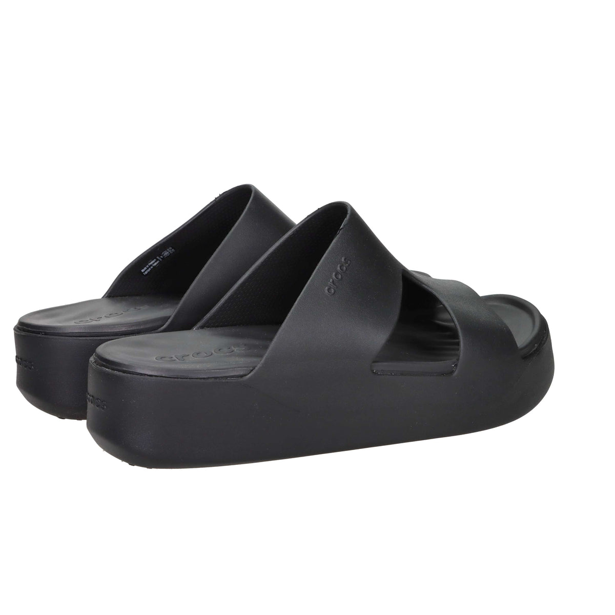 Crocs Women's Wedge Slipper 209409-01 Black