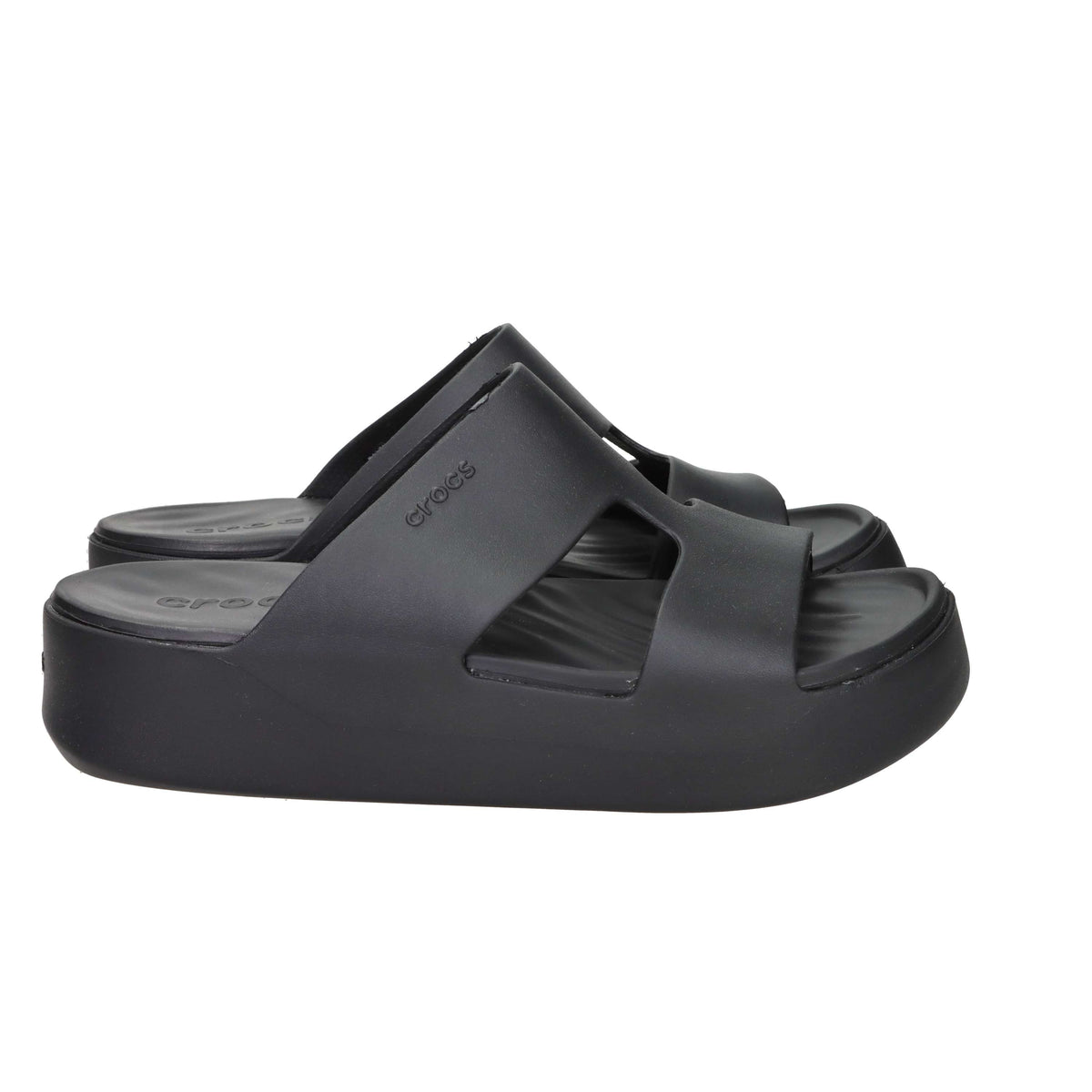 Crocs Women's Wedge Slipper 209409-01 Black
