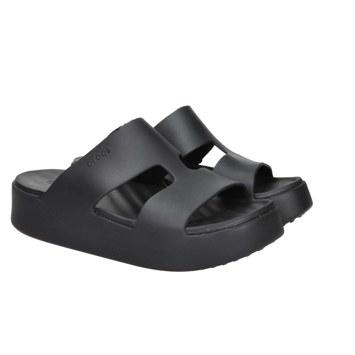 Crocs Women's Wedge Slipper 209409-01 Black