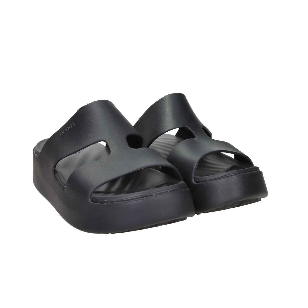 Crocs Women's Wedge Slipper 209409-01 Black