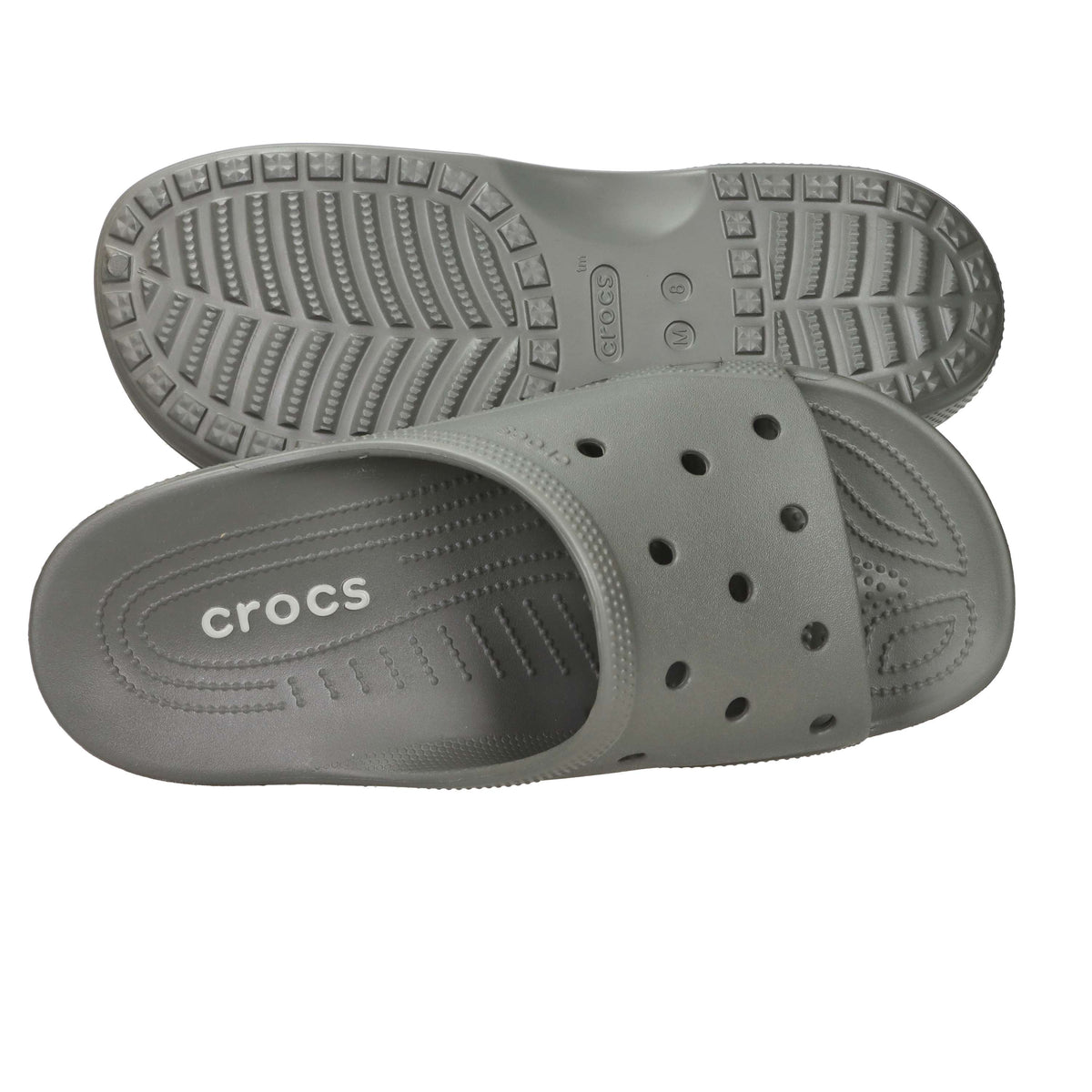 Crocs Uomo Ciabatta 213298-3J5 Grigio