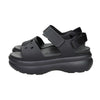 Crocs Femme Sandales compensées 211755-001 Noir