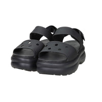 Crocs Donna Sandalo con zeppa 211755-001 Nero