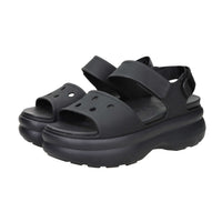 Crocs Donna Sandalo con zeppa 211755-001 Nero