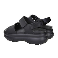 Crocs Donna Sandalo con zeppa 211755-001 Nero