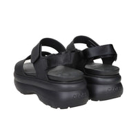 Crocs Femme Sandales compensées 211755-001 Noir