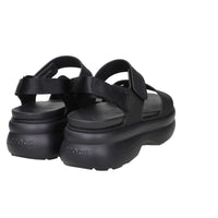 Crocs Femme Sandales compensées 211755-001 Noir