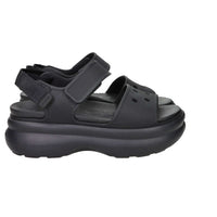 Crocs Femme Sandales compensées 211755-001 Noir
