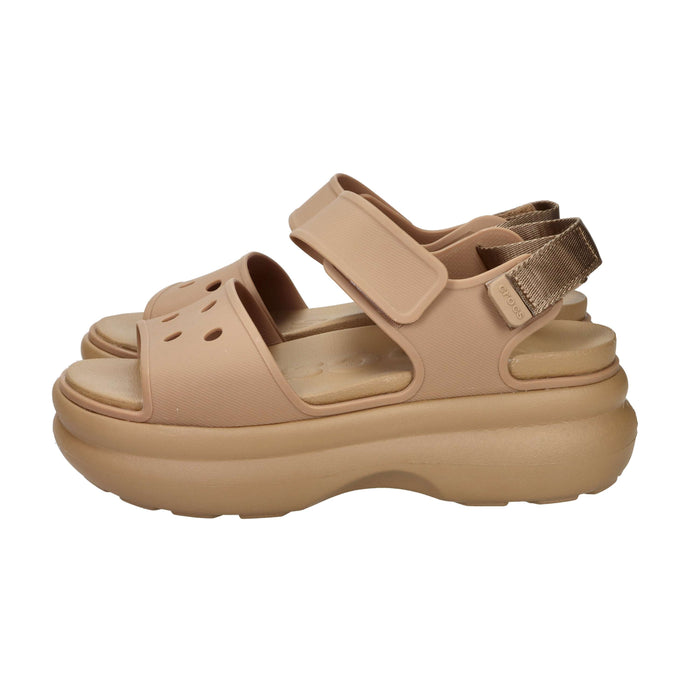 Crocs Femme Sandales à talon compensé 211755-001 Camel