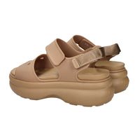 Crocs Femme Sandales à talon compensé 211755-001 Camel