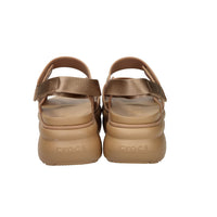 Crocs Femme Sandales à talon compensé 211755-001 Camel