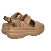 Crocs Femme Sandales à talon compensé 211755-001 Camel
