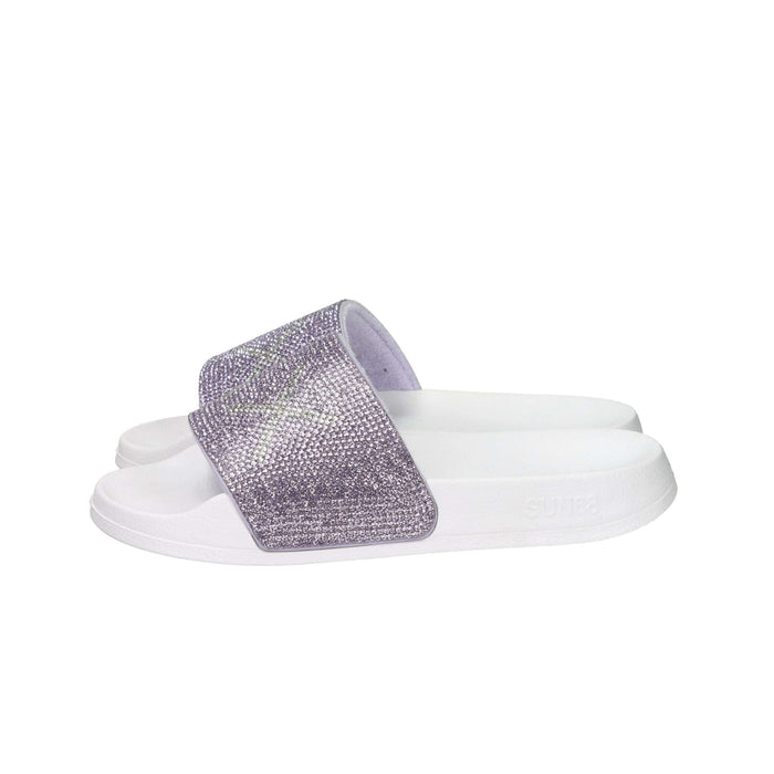 Sun68 Bambine e ragazze Ciabatta X36411K Bianco/Lilla