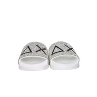 Sun68 Bambine e ragazze Ciabatta X36411K Bianco/Argento