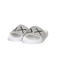 Sun68 Bambine e ragazze Ciabatta X36411K Bianco/Argento