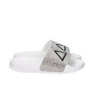 Sun68 Bambine e ragazze Ciabatta X36411K Bianco/Argento