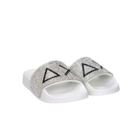 Sun68 Bambine e ragazze Ciabatta X36411K Bianco/Argento
