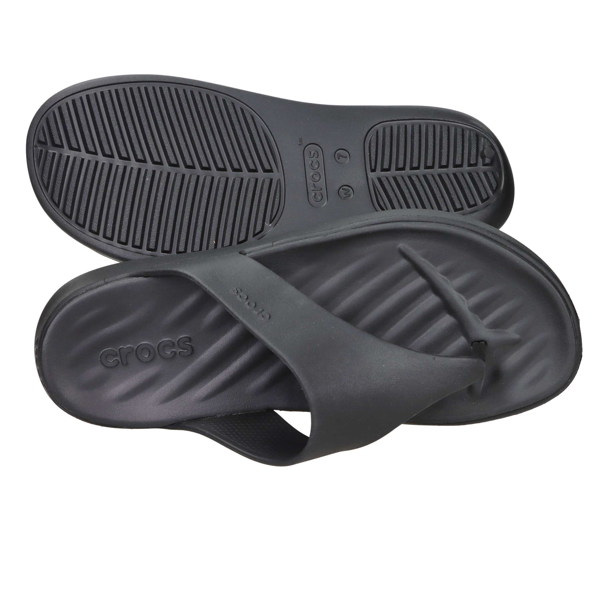 Crocs Women's Flip Flops 212018-001 Black