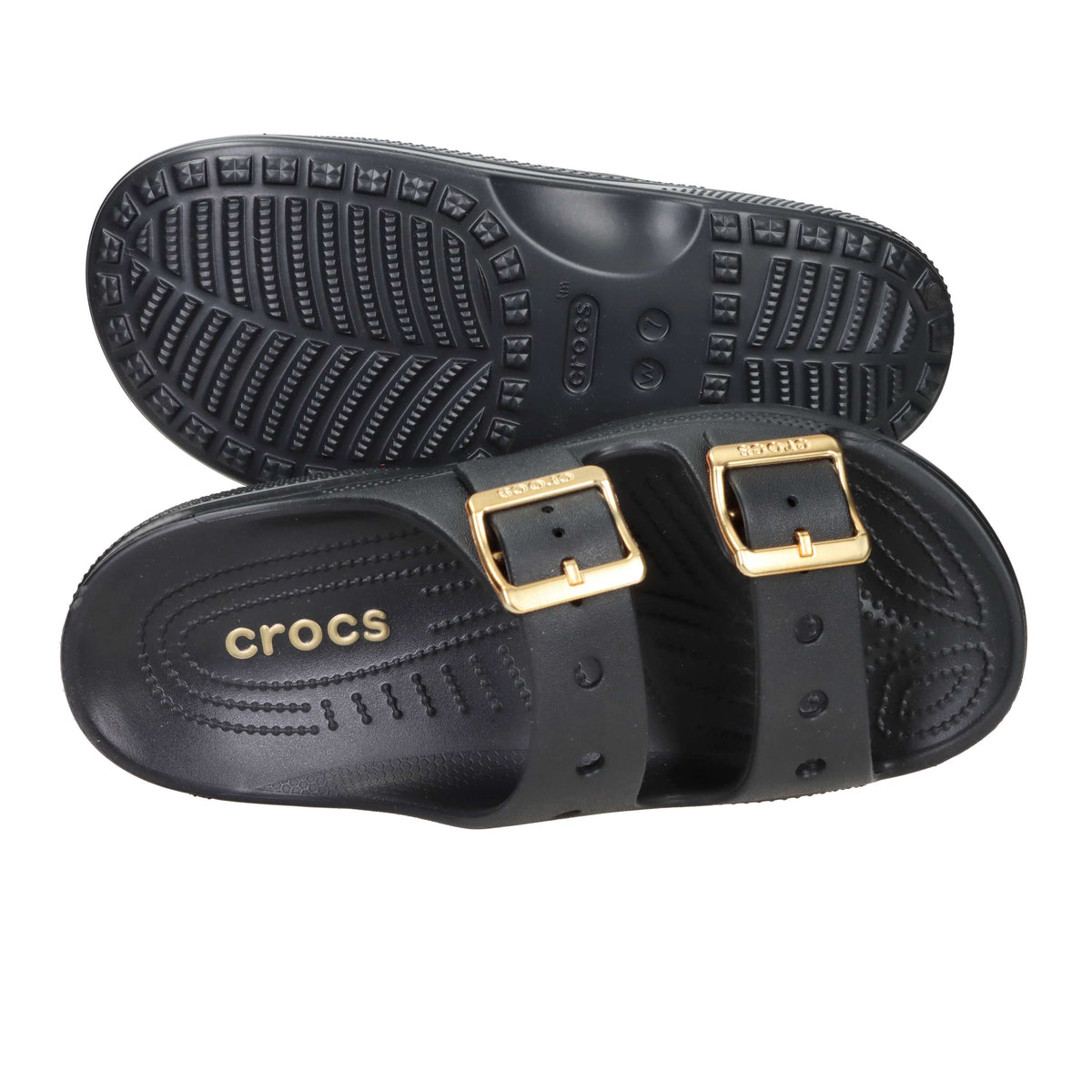 Crocs Donna Ciabatta bassa 213316-001 Nero
