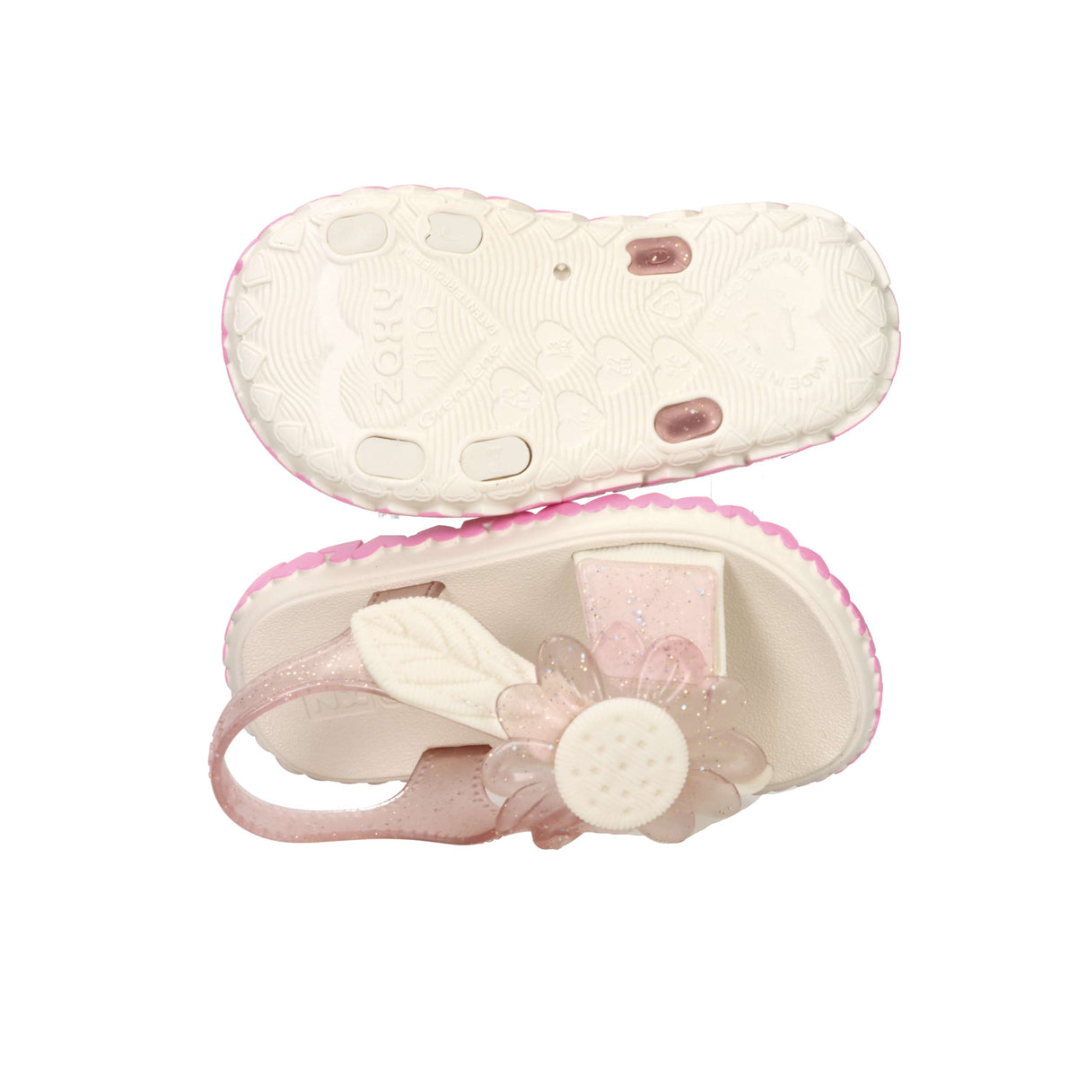 Zaxy Girls Sandals ZA.19263 Beige/Pink
