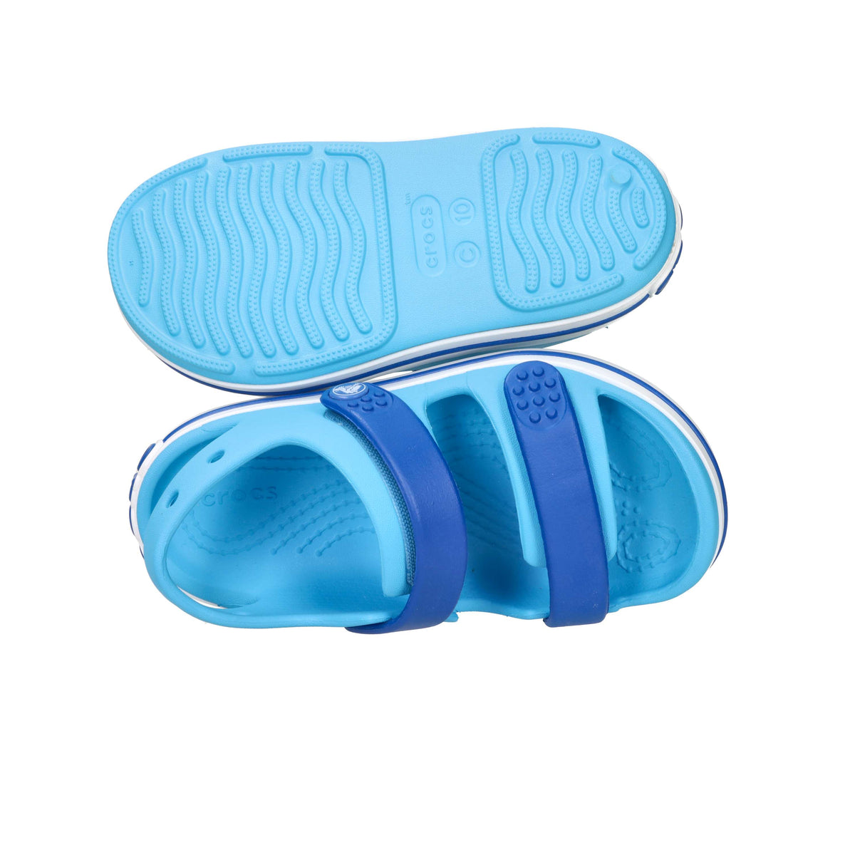 Crocs Enfants et ados Sandales 209424-4MO Bleu