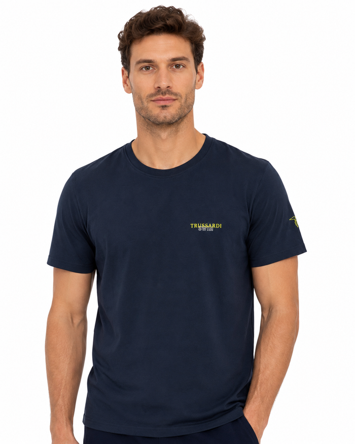 Trussardi Uomo T-shirt TRU26MTS02 Blu
