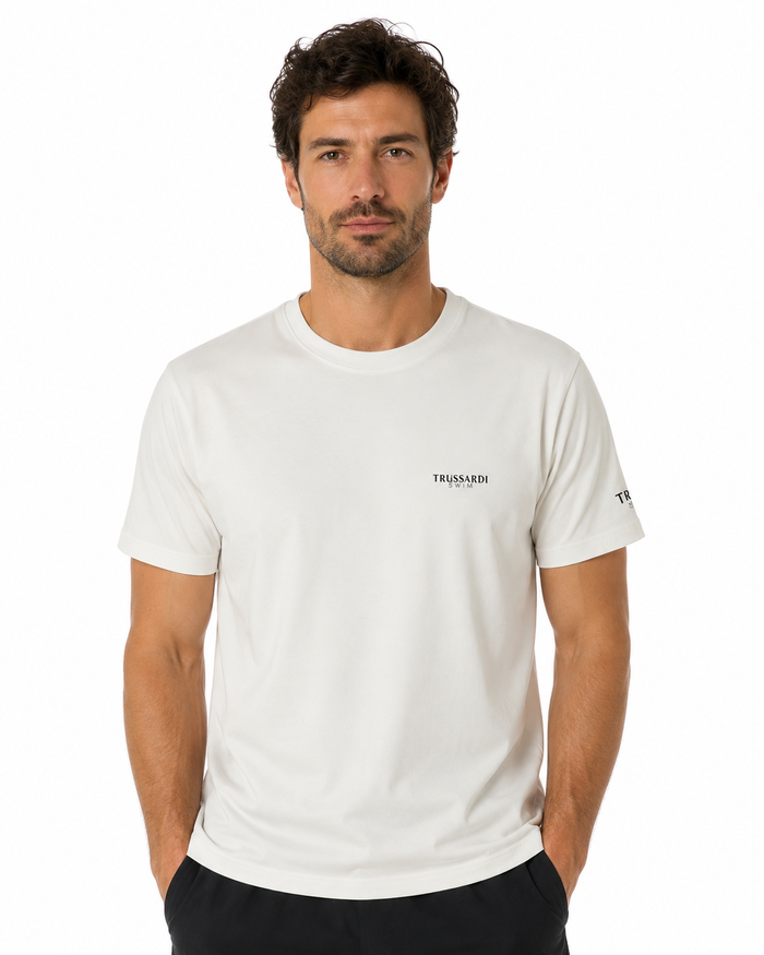 Trussardi Uomo T-shirt TRU26MTS02 Bianco
