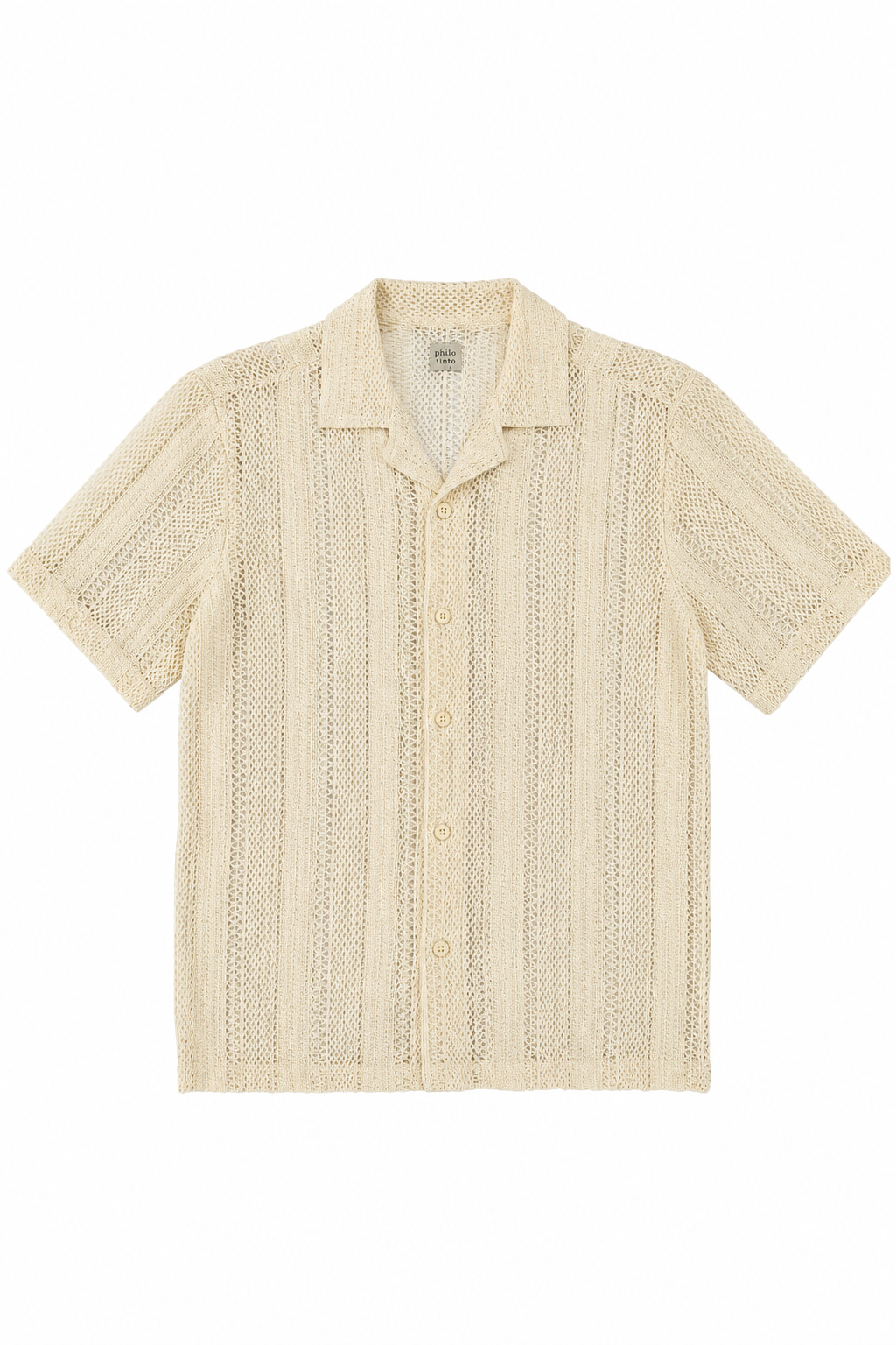 Philotinto Uomo Camicia 26S24CA Beige