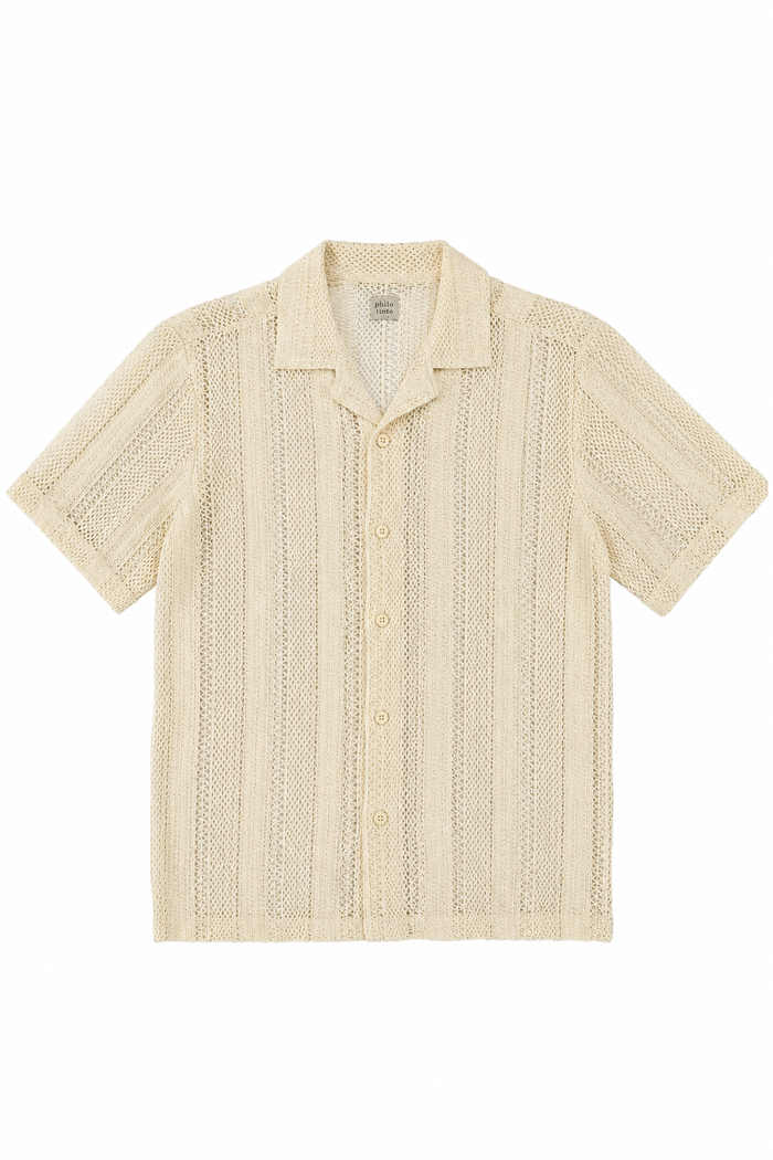 Philotinto Uomo Camicia 26S24CA Beige