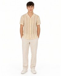 Philotinto Uomo Camicia 26S24CA Beige