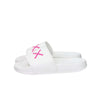 Sun68 Bambine e ragazze Ciabatta X36410K Bianco/Fucsia