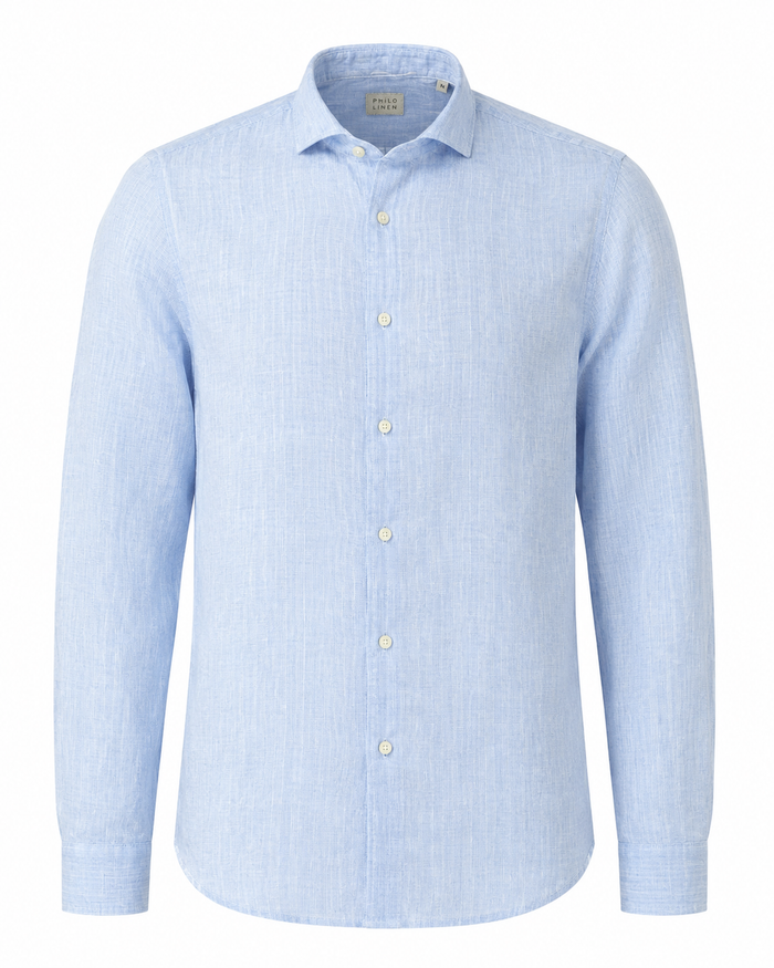 Philotinto Uomo Camicia 26S02CA Celeste