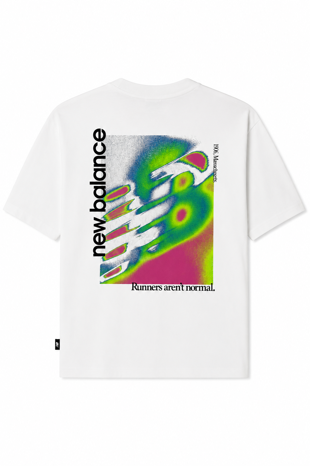 New Balance Uomo T-shirt MT61V4ZG Bianco