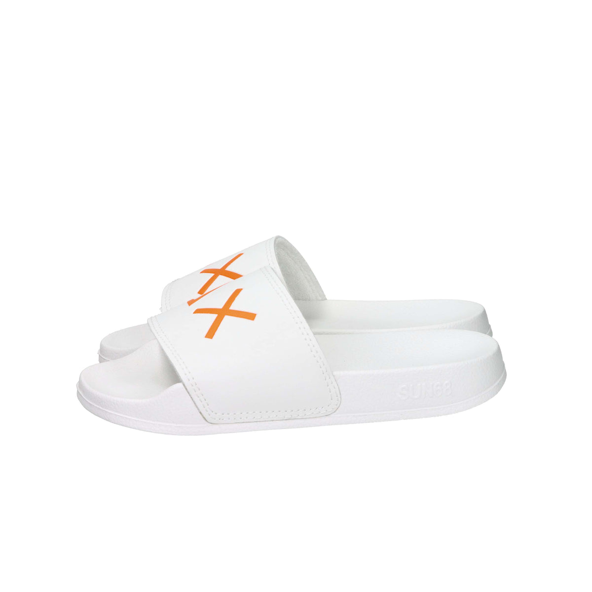 Sun68 Children and Boys Slipper X36310K White/Orange