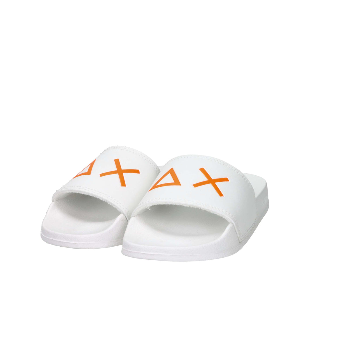 Sun68 Children and Boys Slipper X36310K White/Orange