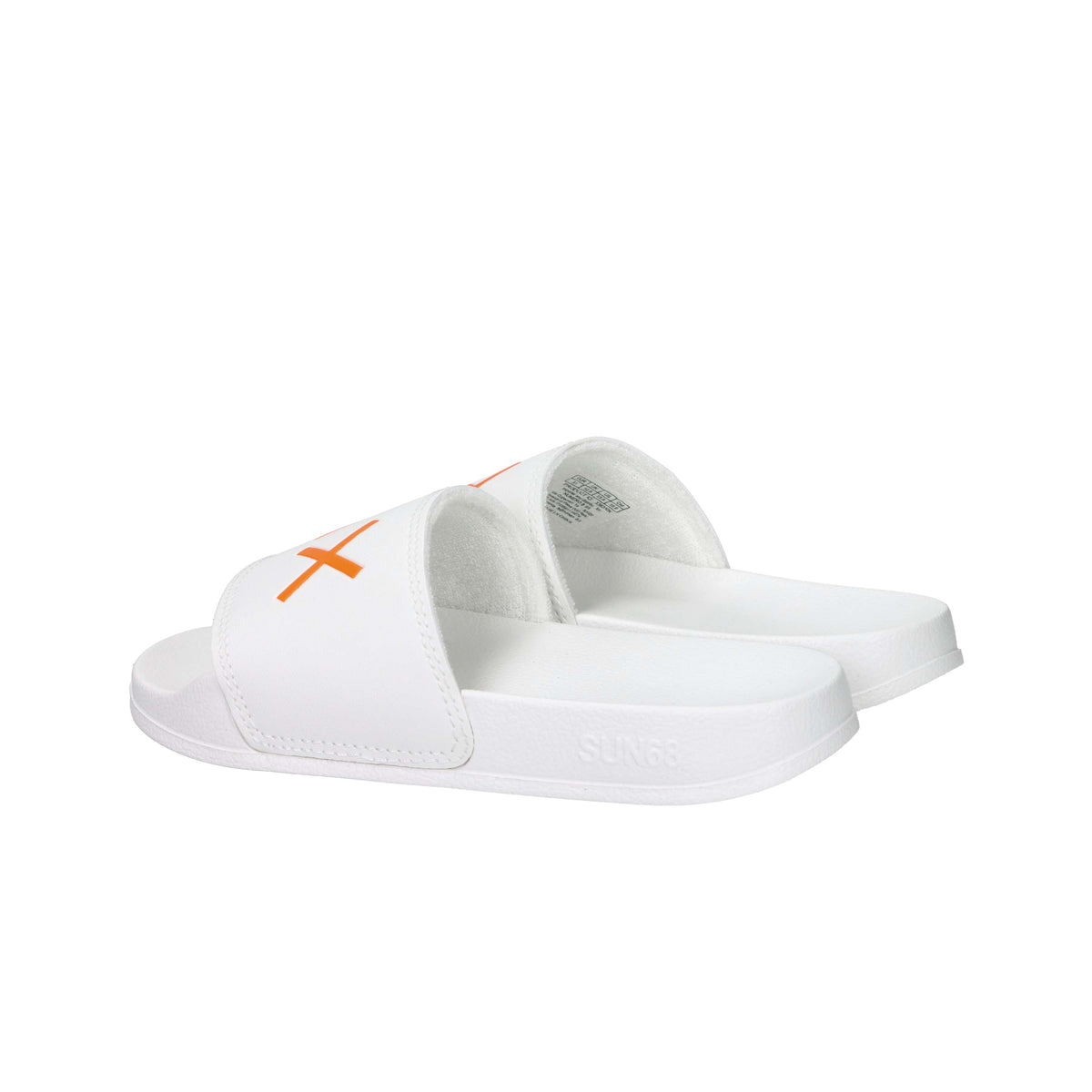 Sun68 Children and Boys Slipper X36310K White/Orange