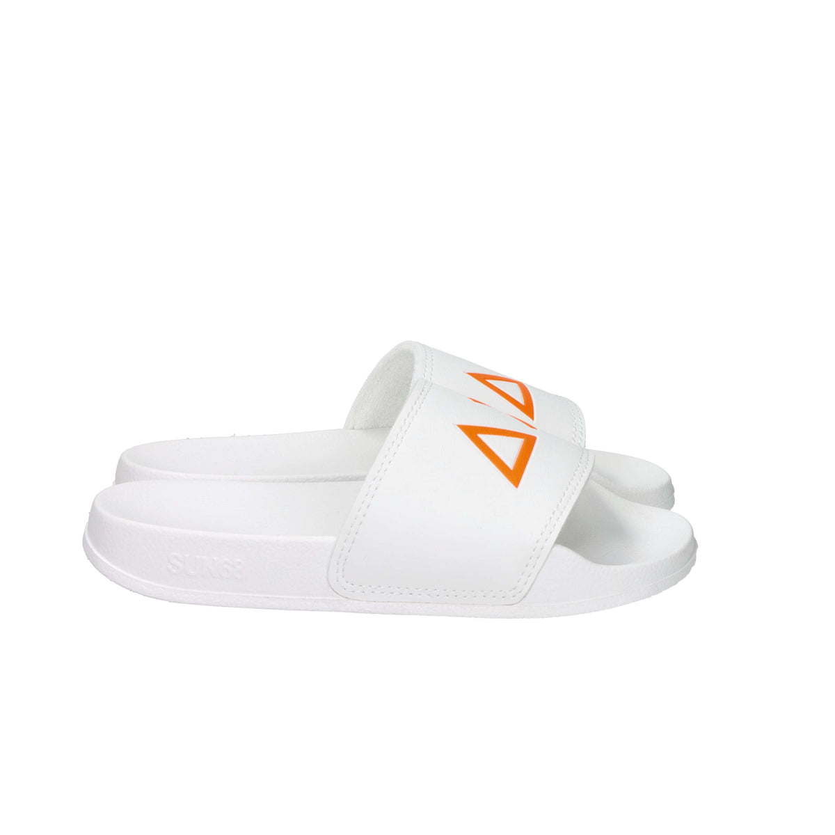 Sun68 Children and Boys Slipper X36310K White/Orange