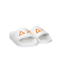 Sun68 Children and Boys Slipper X36310K White/Orange