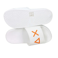 Sun68 Children and Boys Slipper X36310K White/Orange