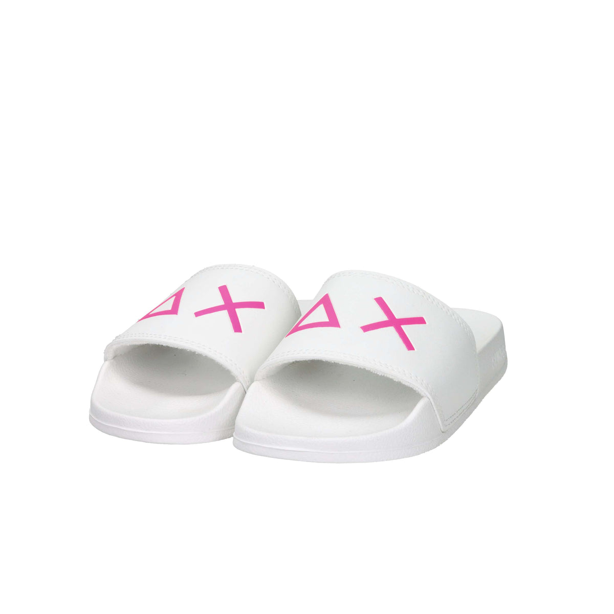 Sun68 Bambine e ragazze Ciabatta X36410K Bianco/Fucsia