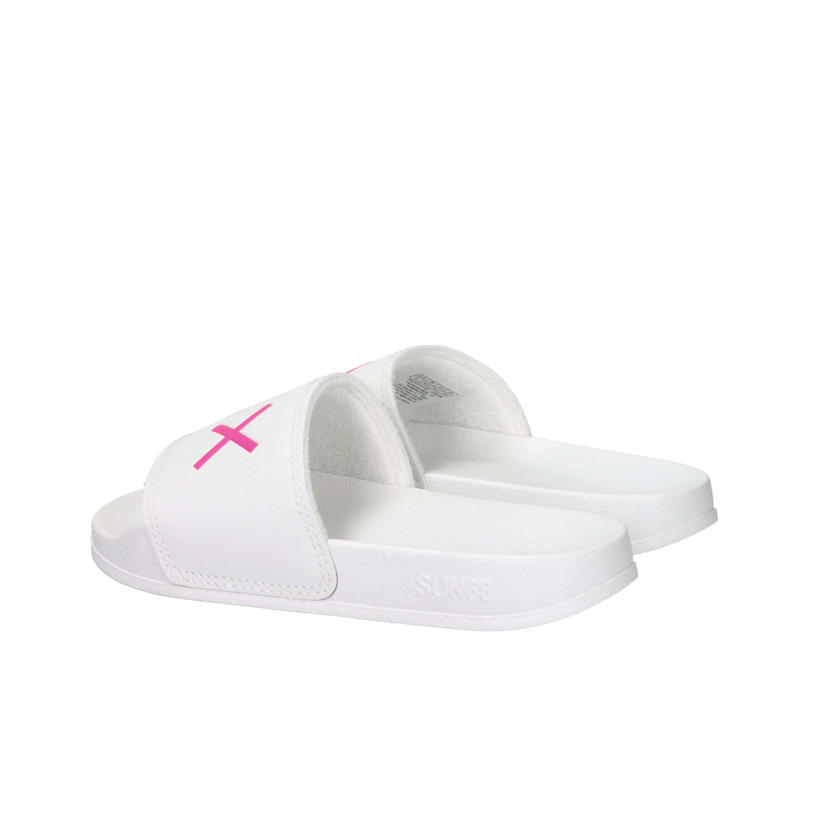 Sun68 Bambine e ragazze Ciabatta X36410K Bianco/Fucsia