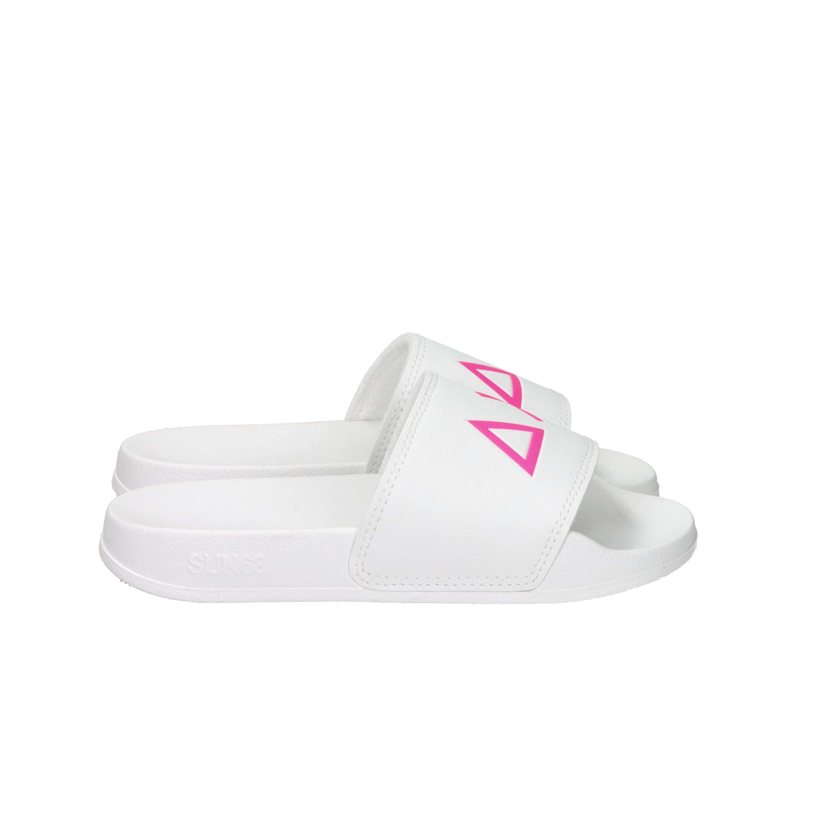 Sun68 Bambine e ragazze Ciabatta X36410K Bianco/Fucsia