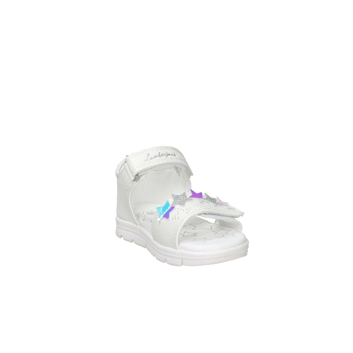 Lumberjack Fille Sandales 102268602 Blanc/Argent