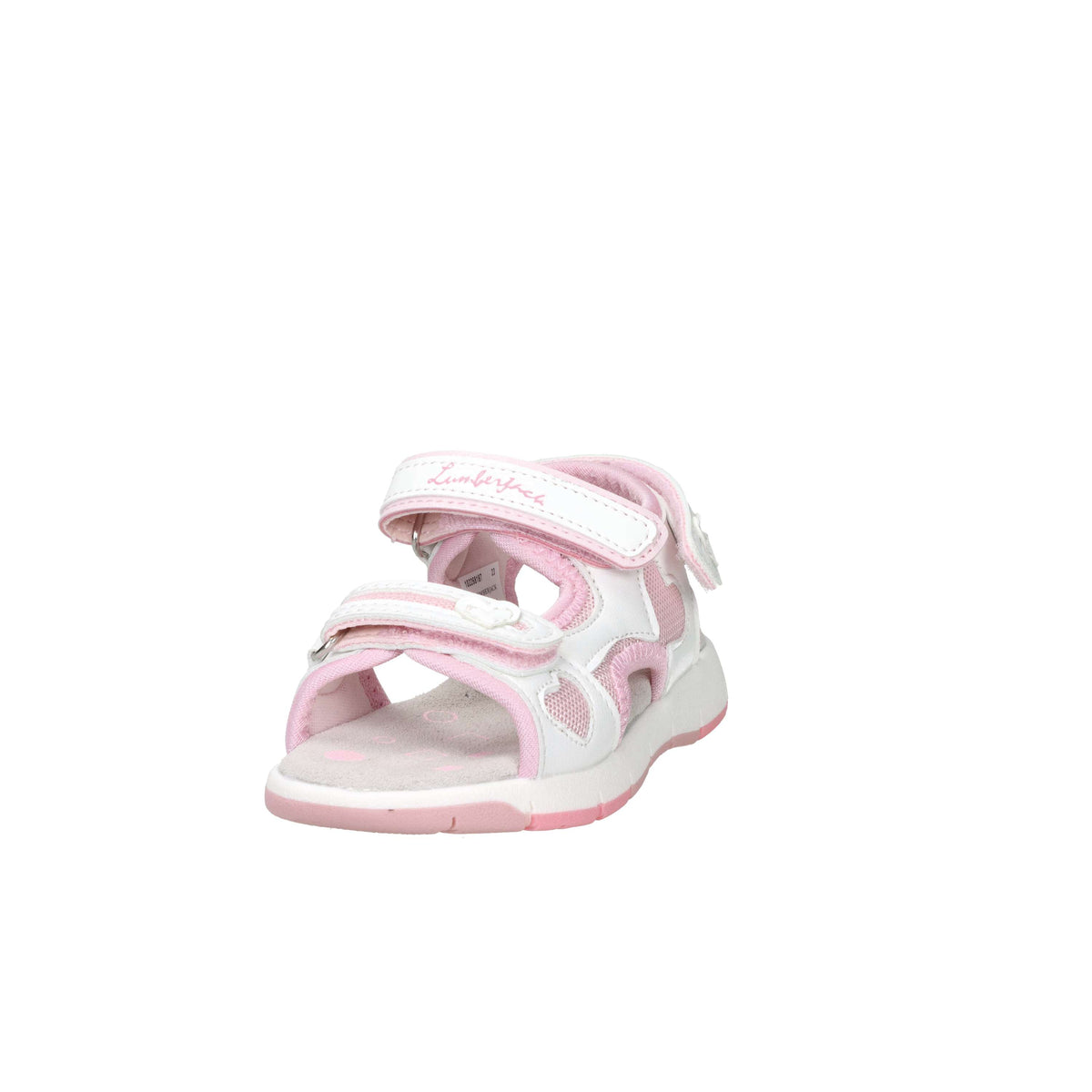 Lumberjack Bambine e ragazze Sandalo 102268187 Bianco/Rosa