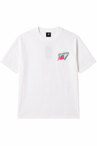 New Balance Uomo T-shirt MT61V4ZG Bianco