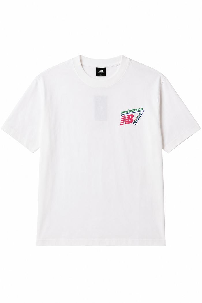 New Balance Uomo T-shirt MT61V4ZG Bianco